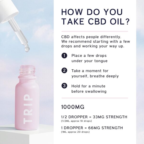 Trip CBD Oil 1000mg - Image 6